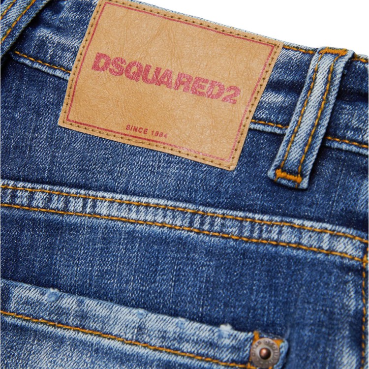 DSQUARED D2P438U STANISLAV JEAN PANTALONI.BLUE DENIM