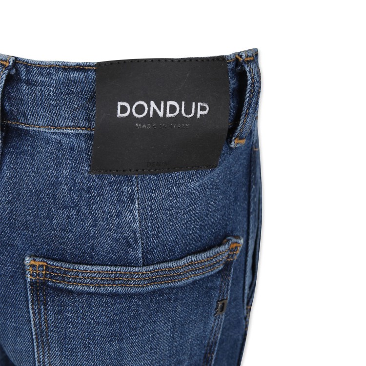 DONDUP Jeans blu con tasca bambini