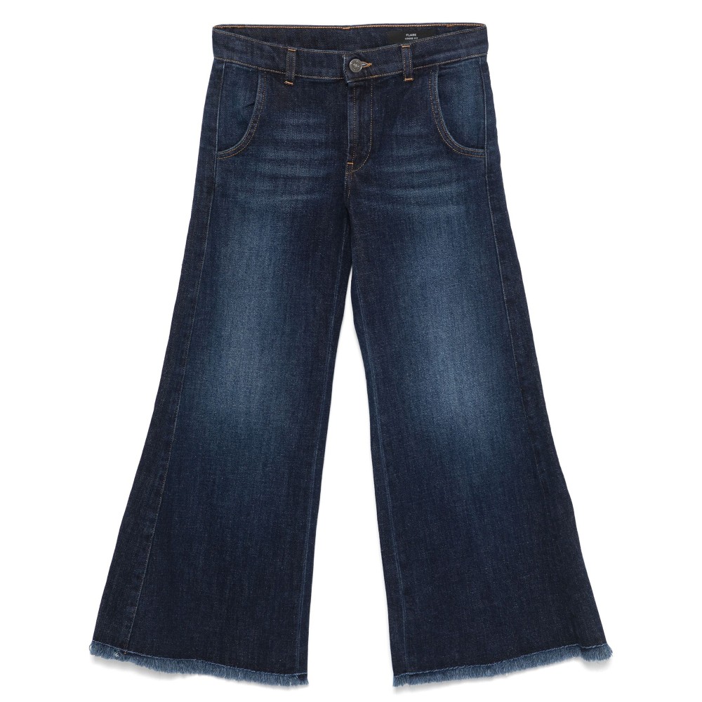 DONDUP Jeans blu scuro wide...