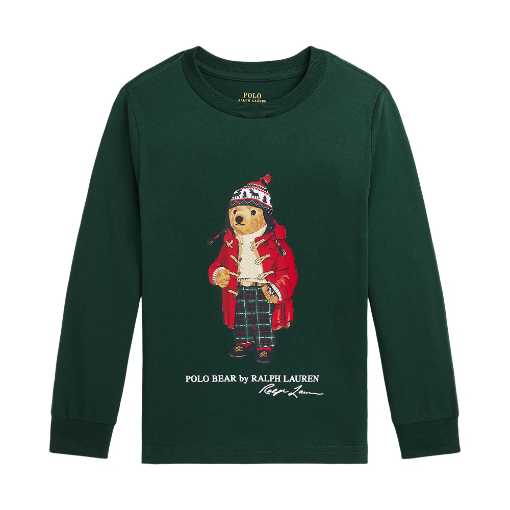 RALPH LAUREN T-SHIRT.GREEN