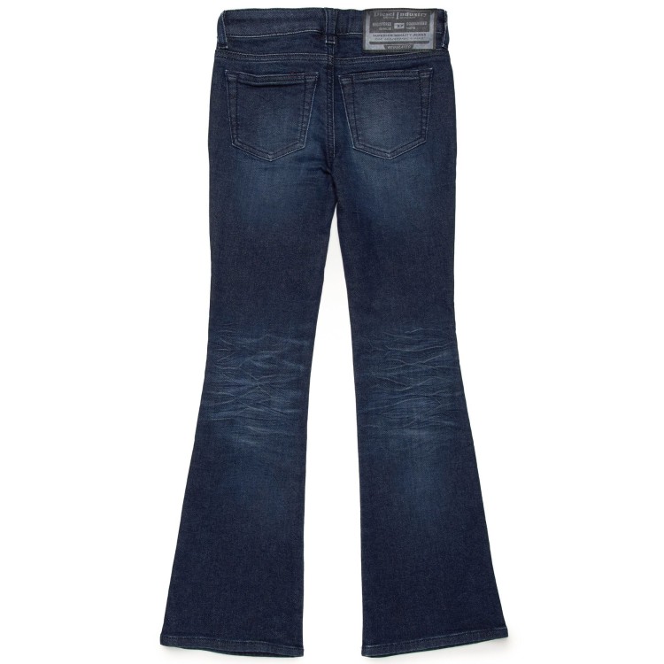 DIESEL Jeans D-Ebbey blu medio bambina