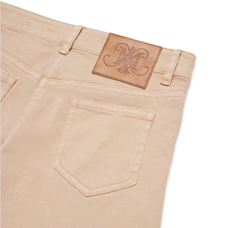 MAX&CO Pantaloni beige con applicazione bambina