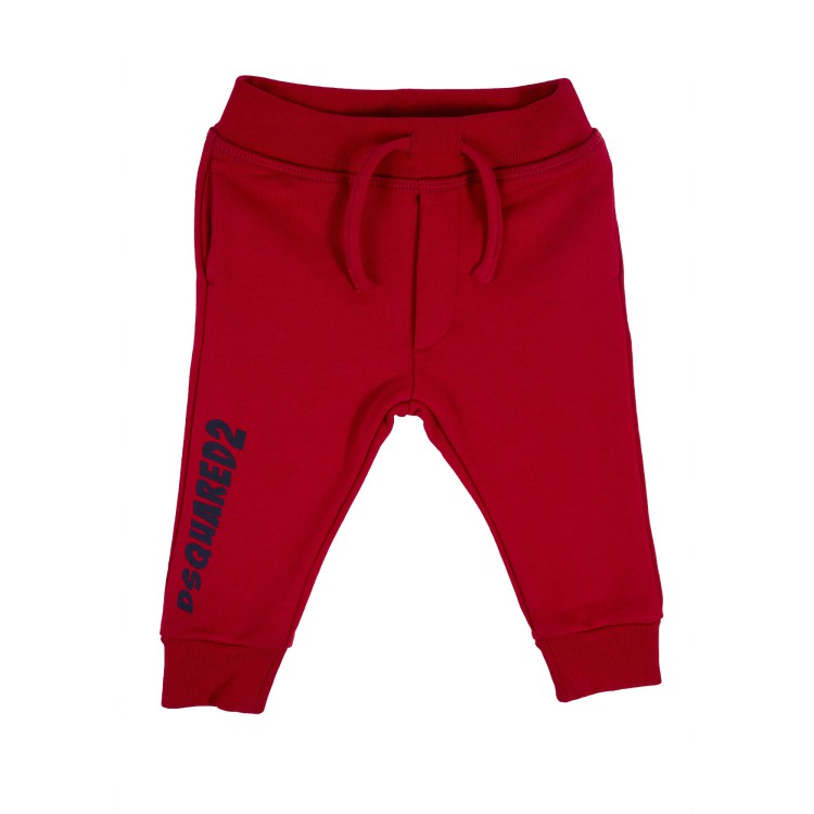 DSQUARED Pantaloni rossi neonato