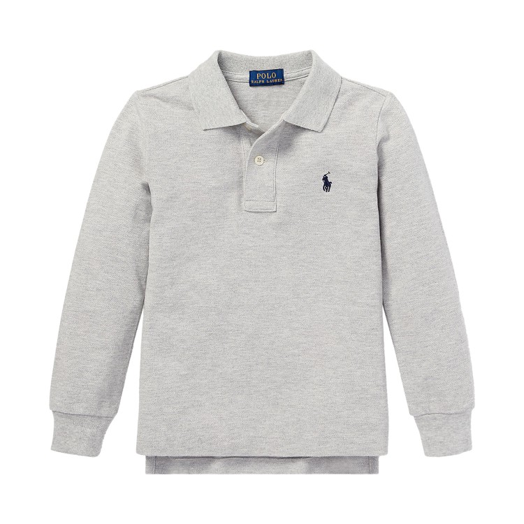 RALPH LAUREN Polo grigia bambino