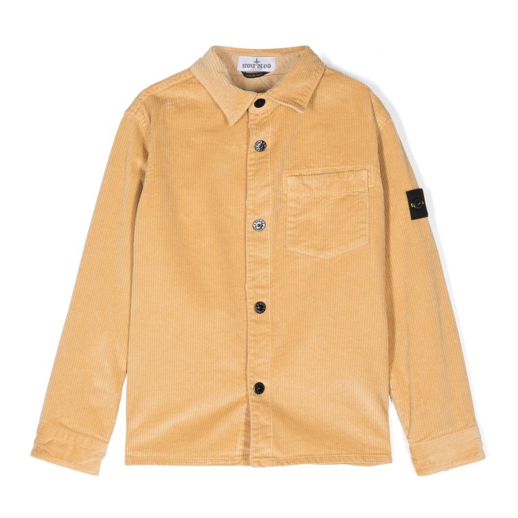 STONE ISLAND Giacca ecrù unisex