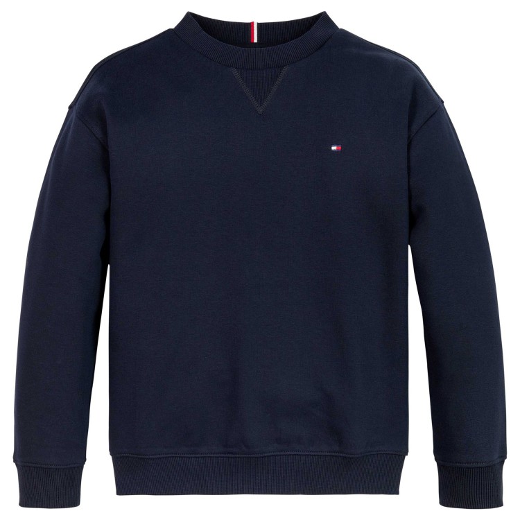 TOMMY HILFIGER Felpa blu bambino