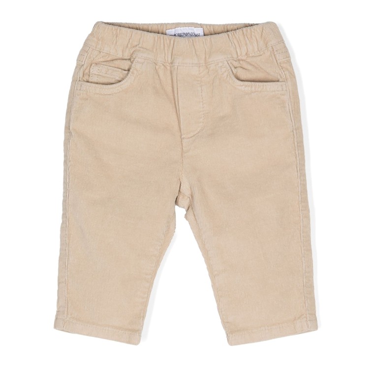 EMPORIO ARMANI Pantaloni beige neonato