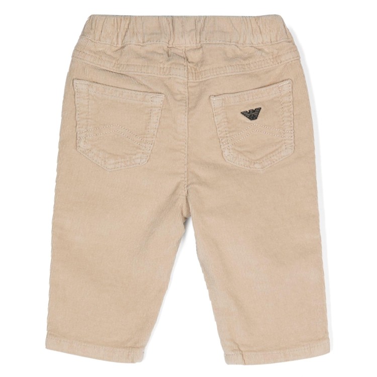 EMPORIO ARMANI Pantaloni beige neonato