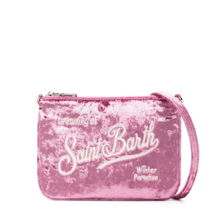 SAINT BARTH BORSA A SPALLA ROSA