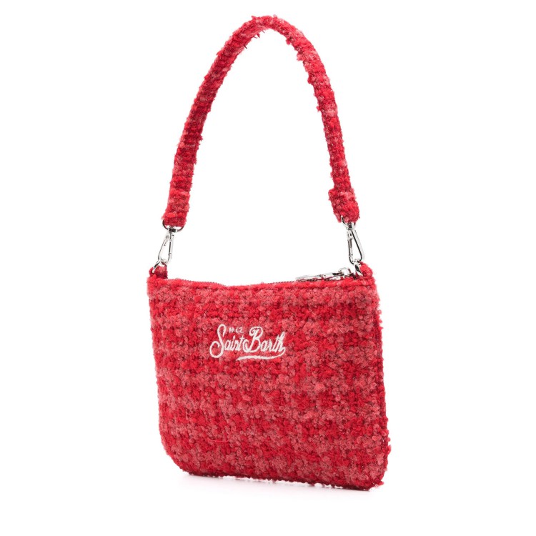 SAINT BARTH Borsa rossa mini Parisienne bambina