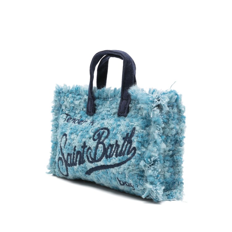 SAINT BARTH Borsa Phone azzurra