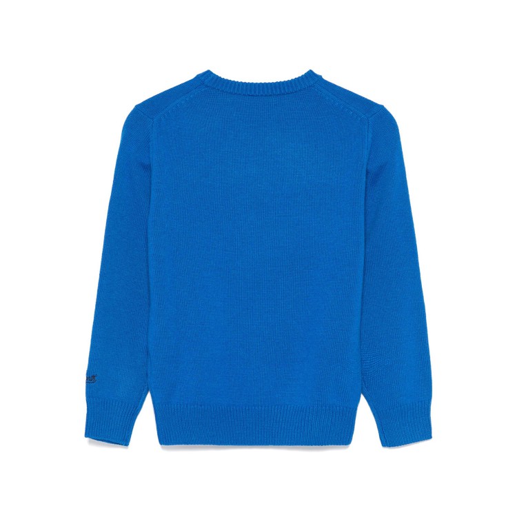 SAINT BARTH MAGLIONE AZZURRO BAMBINO