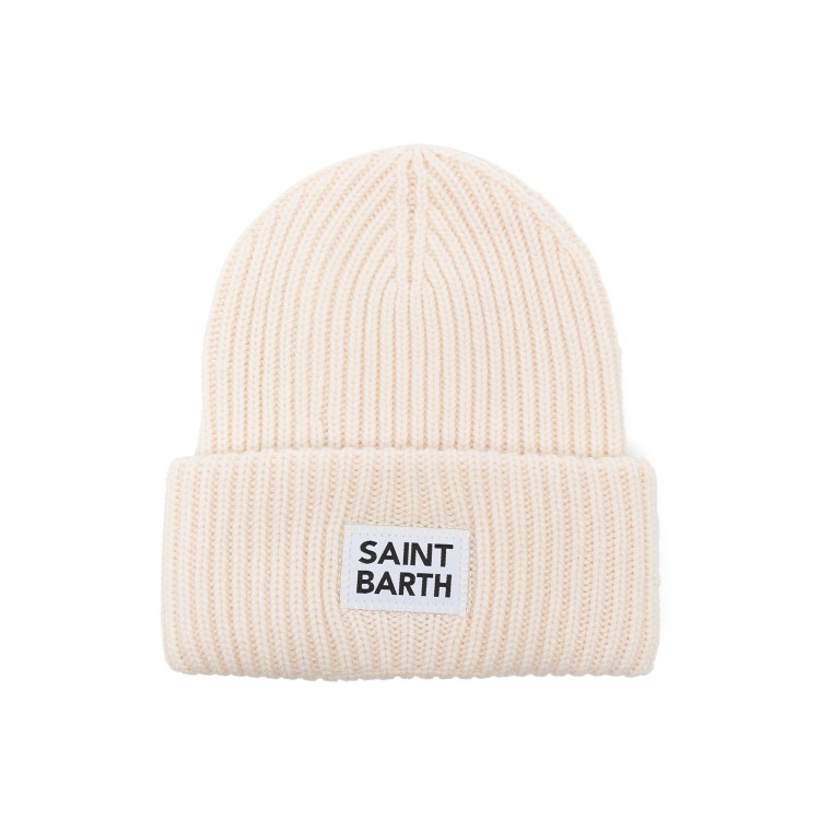 SAINT BARTH CAPPELLO CREMA LOGO