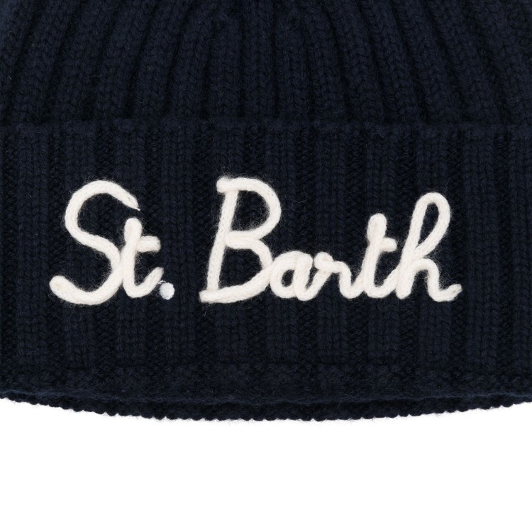 SAINT BARTH CAPPELLO BLU SCURO LOGO