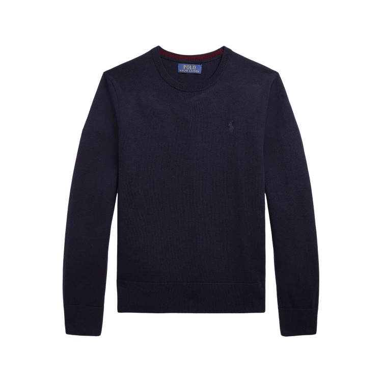 RALPH LAUREN PULLOVER BLU PONY BAMBINO