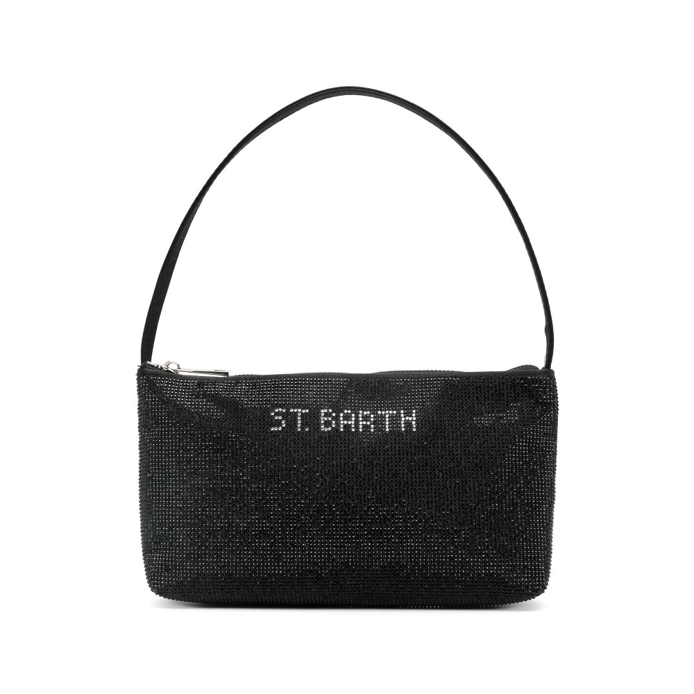 SAINT BARTH BORSA STRASS NERA