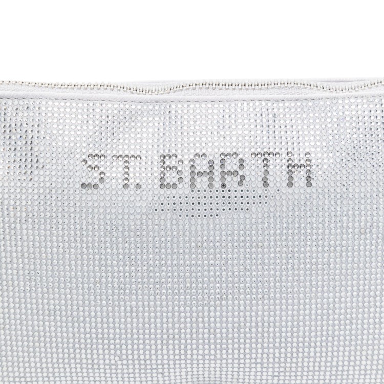 SAINT BARTH BORSA STRASS ARGENTO