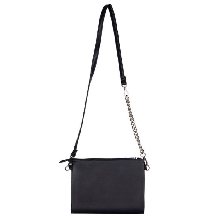 MSGM POCHETTE ECOPELLE GIRL NERO/BLACK