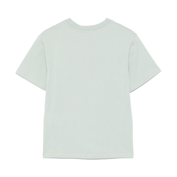 STELLA McCARTNEY T-shirt verde salvia con stampa