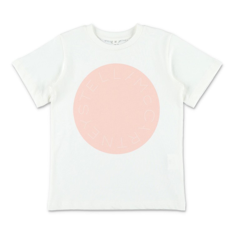 STELLA McCARTNEY T-shirt bianca con stampa