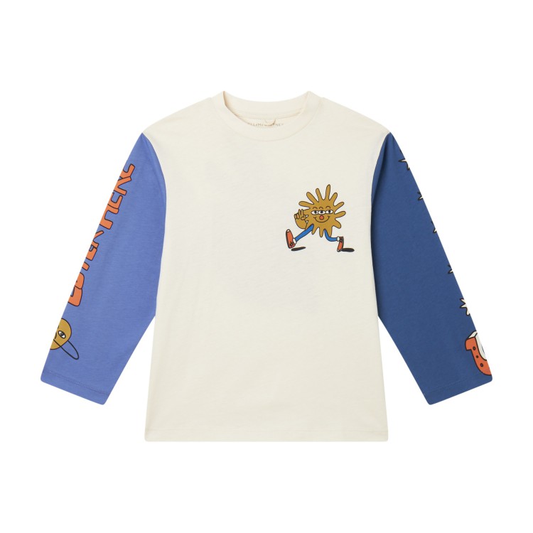 STELLA McCARTNEY T-shirt manica lunga Cosmic Cowboy