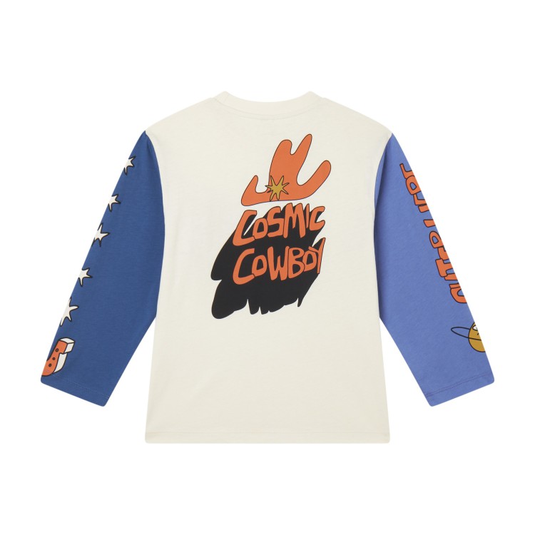 STELLA McCARTNEY T-shirt manica lunga Cosmic Cowboy