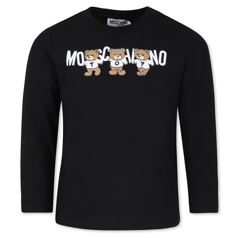 MOSCHINO T-shirt nera...