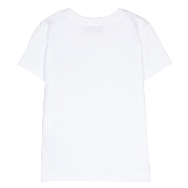 MOSCHINO T-shirt bianca con applicazione