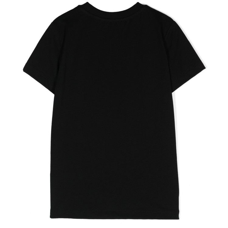 MOSCHINO T-shirt nera con applicazione