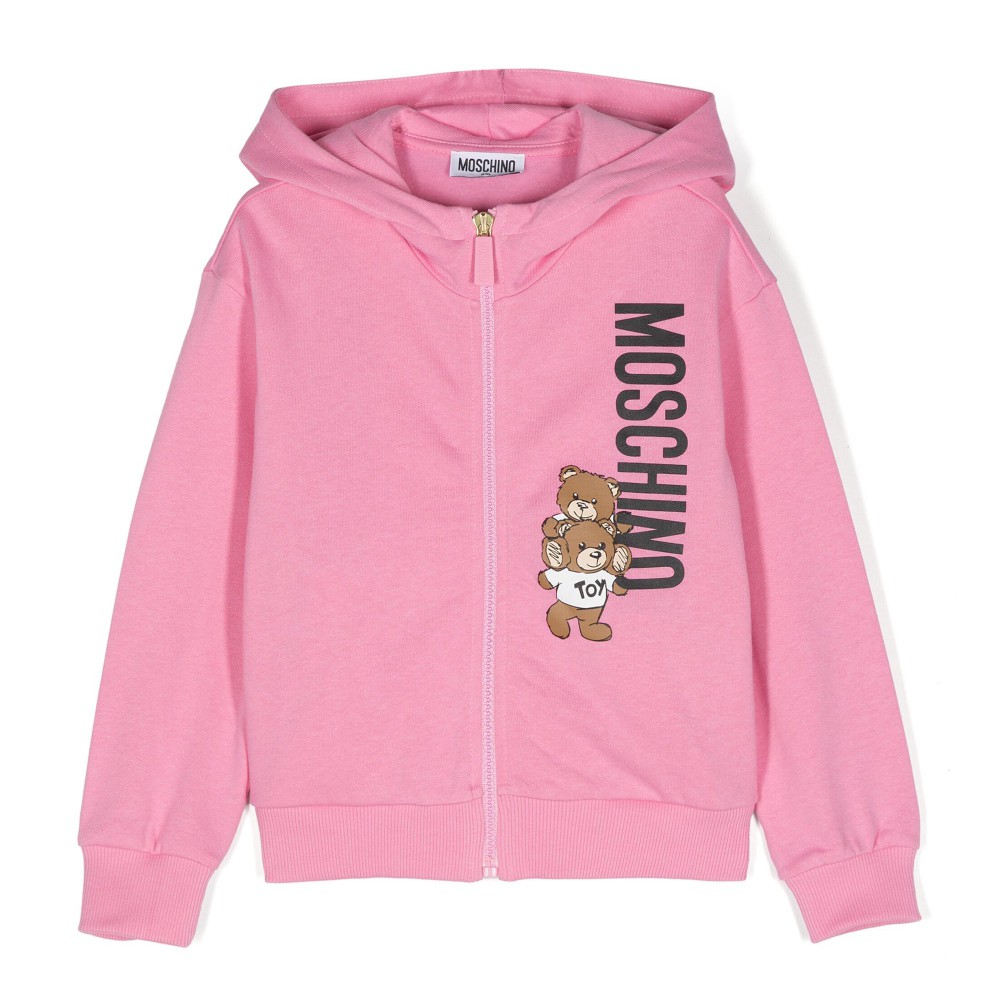 MOSCHINO Felpa rosa Teddy...