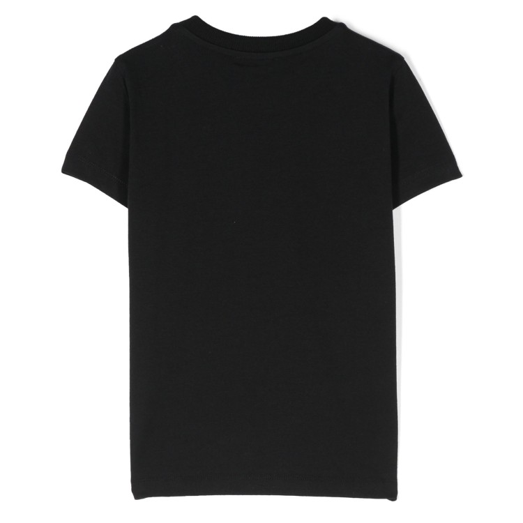 MOSCHINO T-shirt nera con stampa