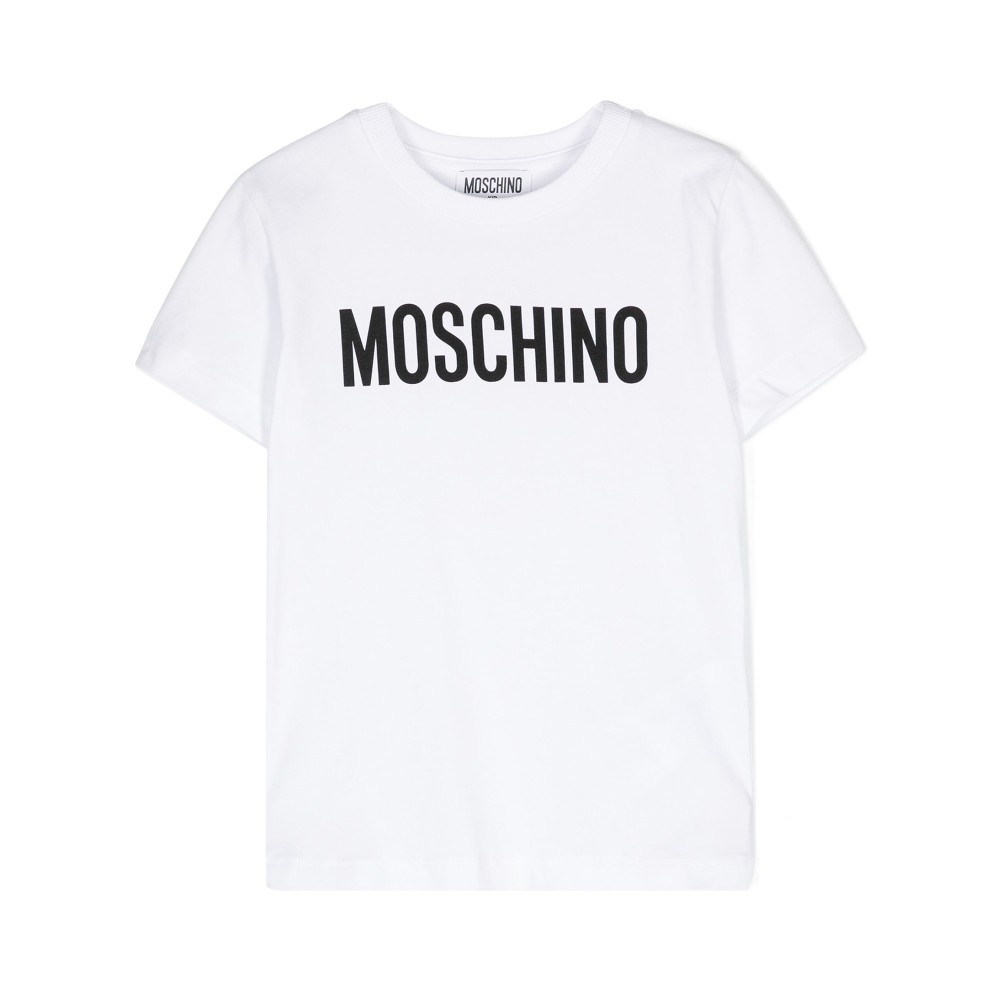 MOSCHINO T-shirt bianca con...