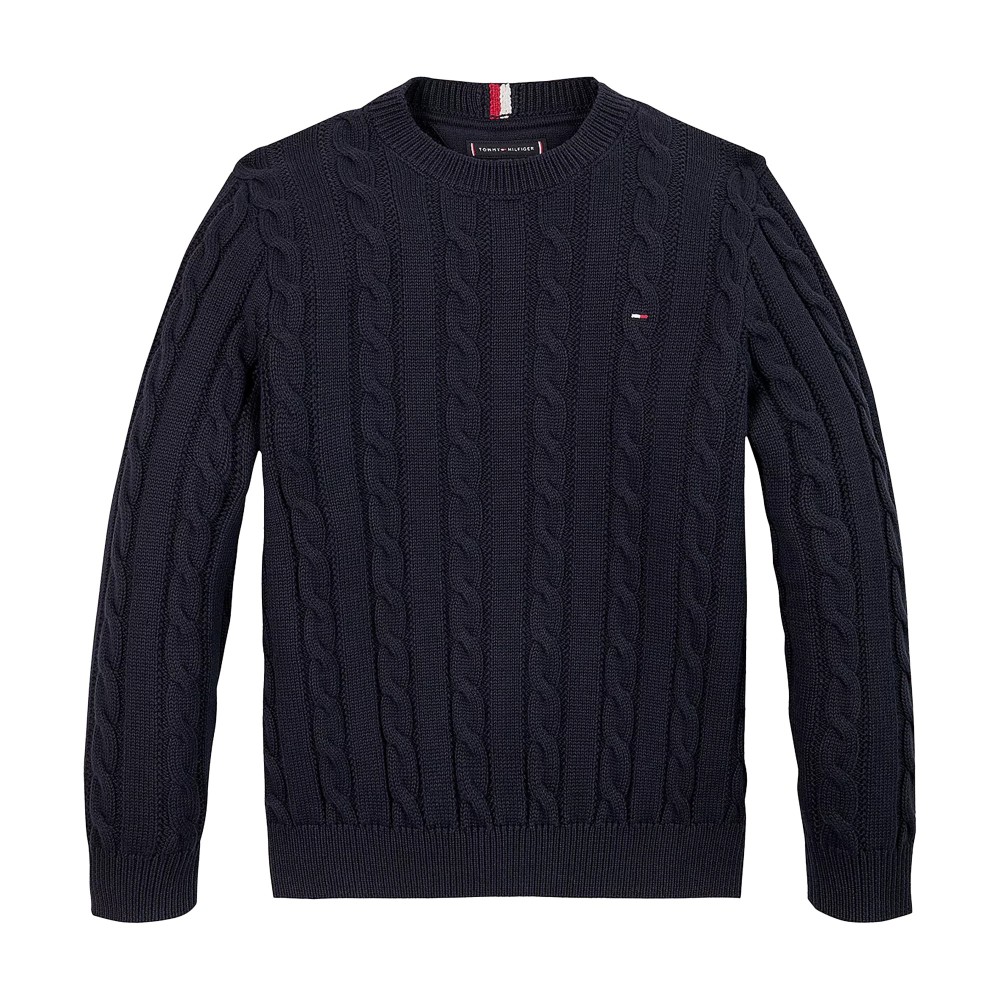 TOMMY HILFIGER Pullover blu...