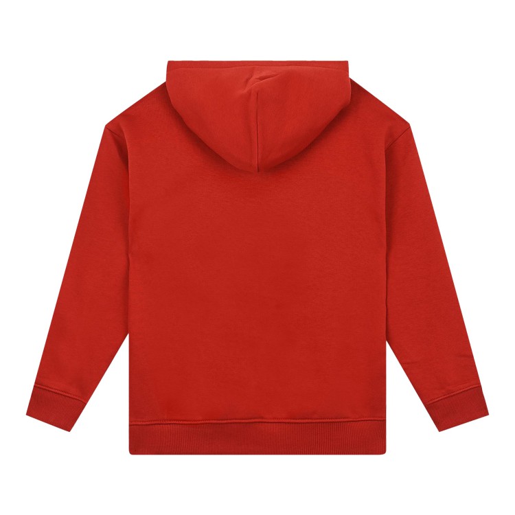 TOMMY HILFIGER Felpa rossa con cappuccio bambino