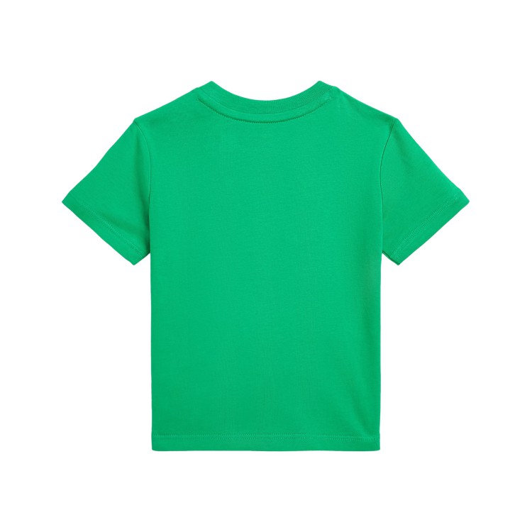 RALPH LAUREN T-shirt verde neonati