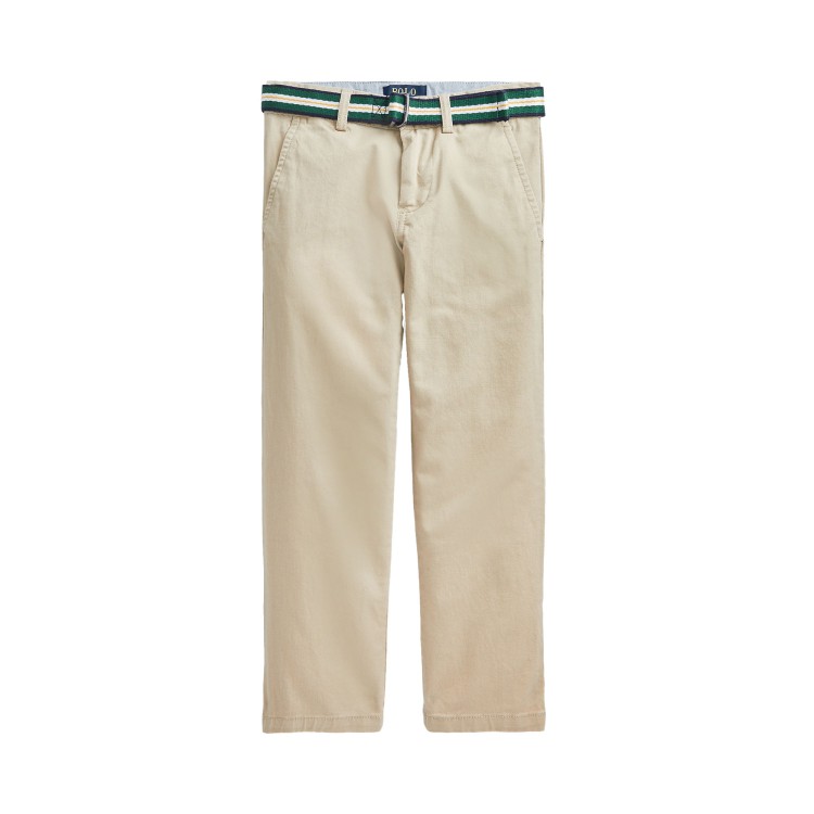 RALPH LAUREN Pantaloni khaki aderenti bambino