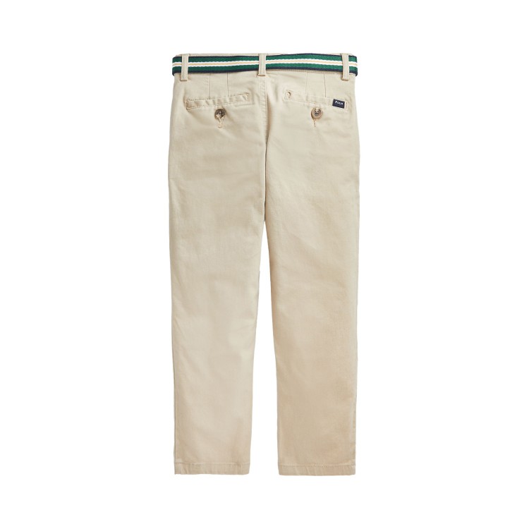 RALPH LAUREN Pantaloni khaki aderenti bambino