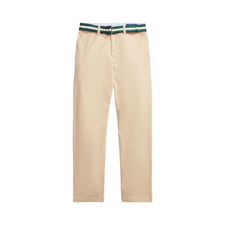 RALPH LAUREN Pantaloni khaki aderenti bambino