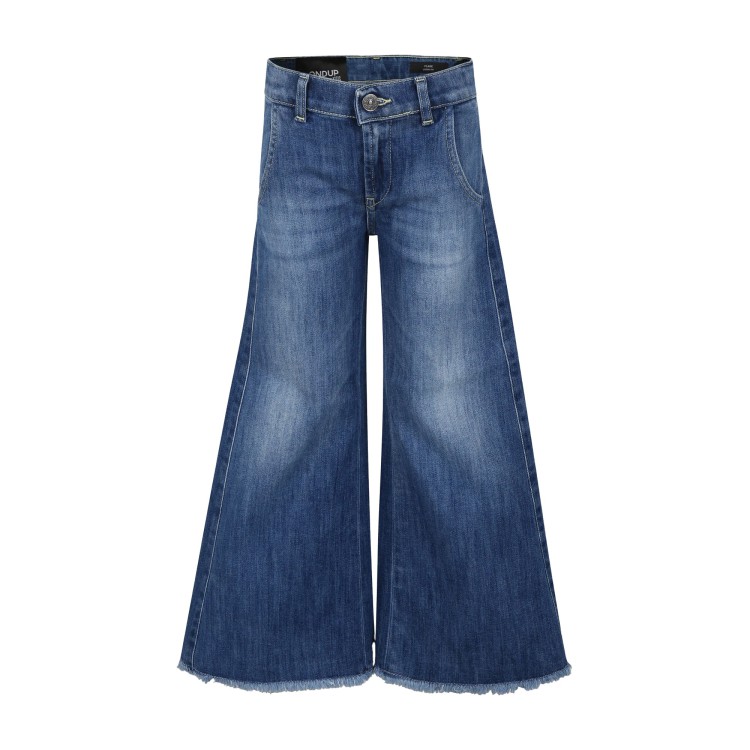 DONDUP Jeans blu Mia svasati bambina