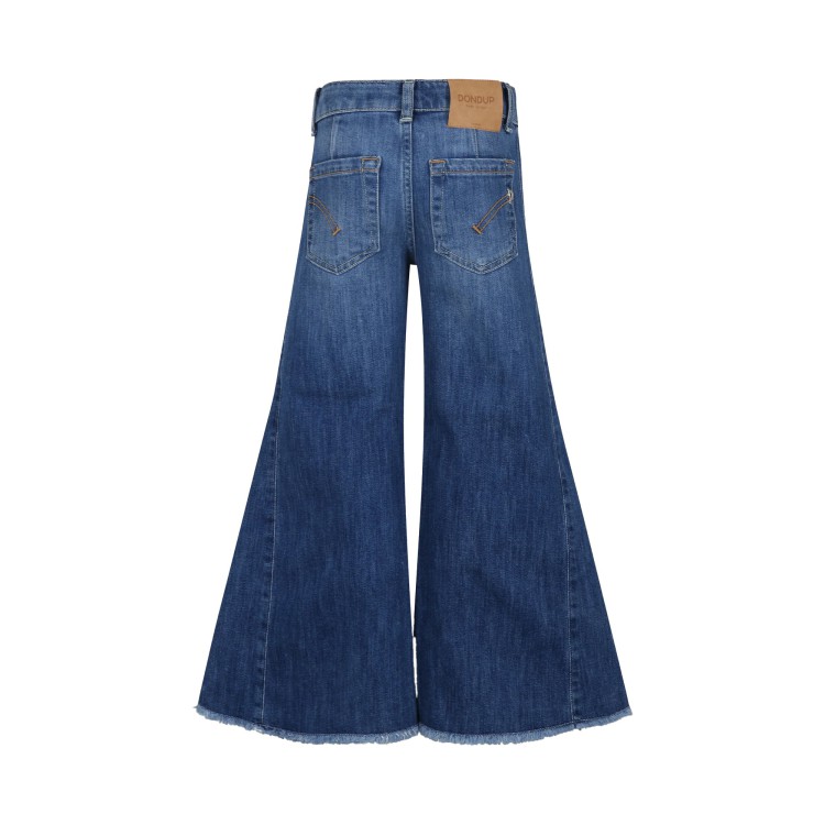 DONDUP Jeans blu Mia svasati bambina