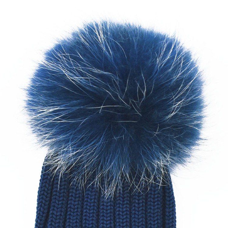 CATYA Cappello blu con pon pon murmasky bambini