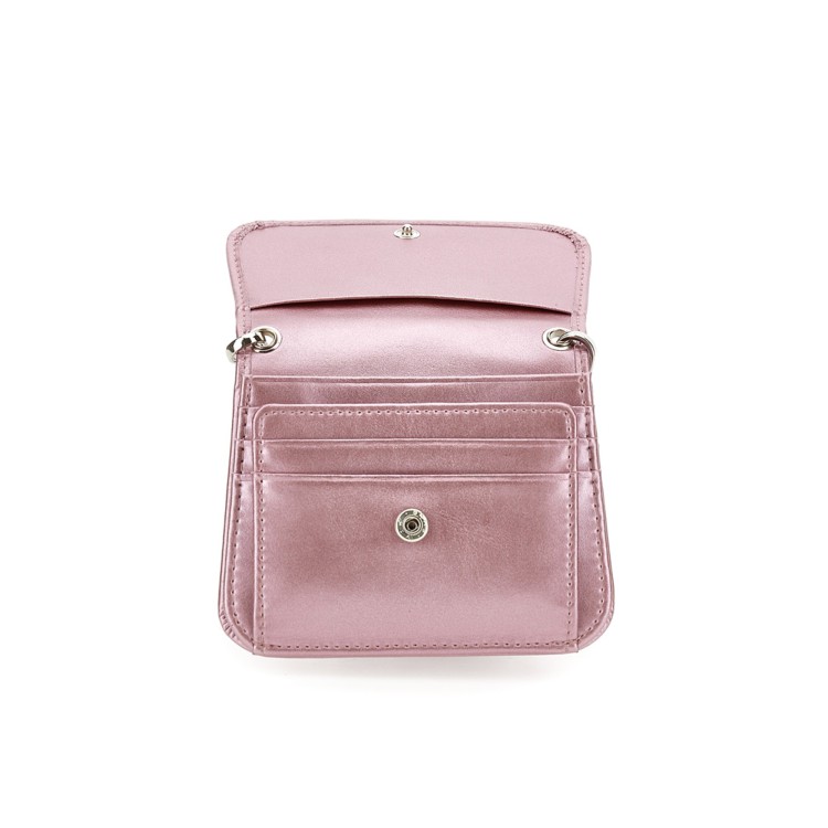MONNALISA Borsa rosa a spalla con fiocco bambina