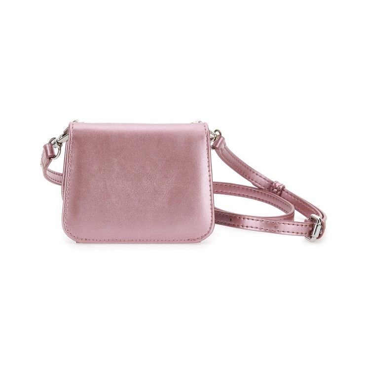 MONNALISA Borsa rosa a spalla con fiocco bambina