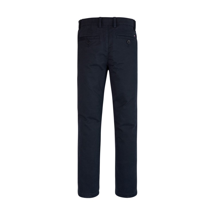 TOMMY HILFIGER Pantaloni blu navy chino bambino