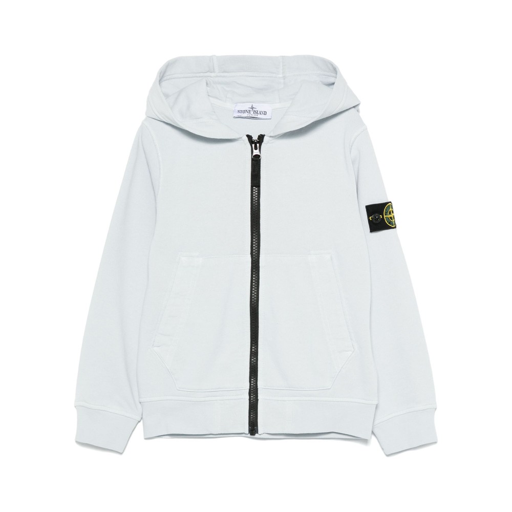 STONE ISLAND Felpa celeste...