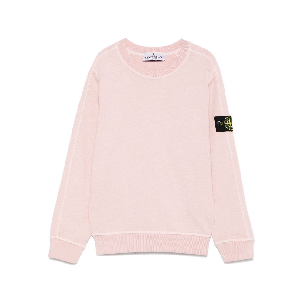 STONE ISLAND Felpa rosa...