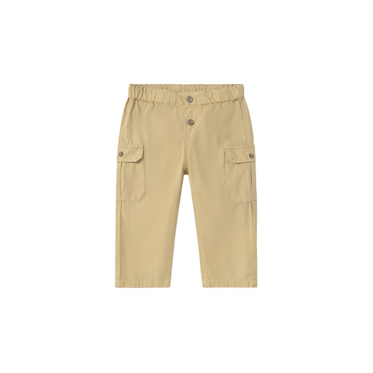 MAYORAL Pantaloni beige cargo neonato