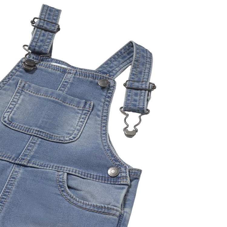 MAYORAL Salopette in denim a pantaloncino neonato