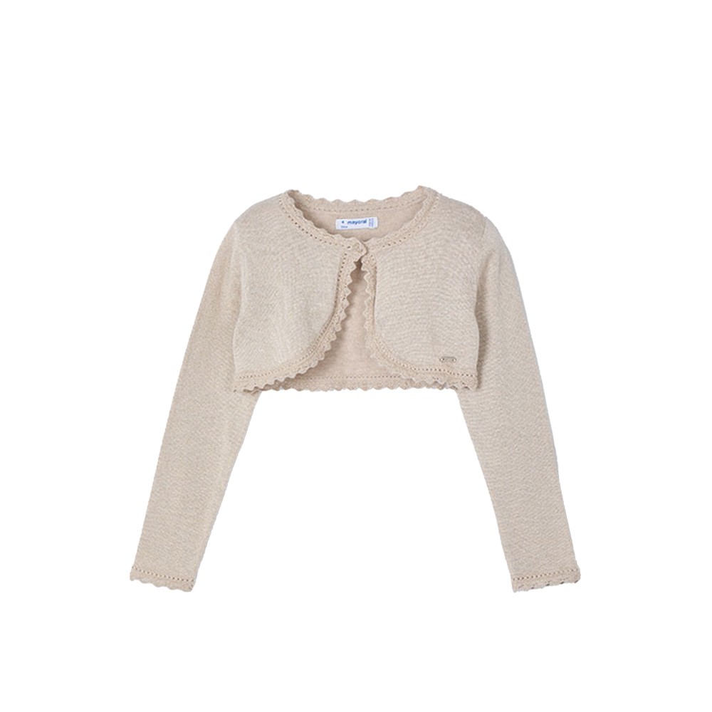 MAYORAL Cardigan beige con...