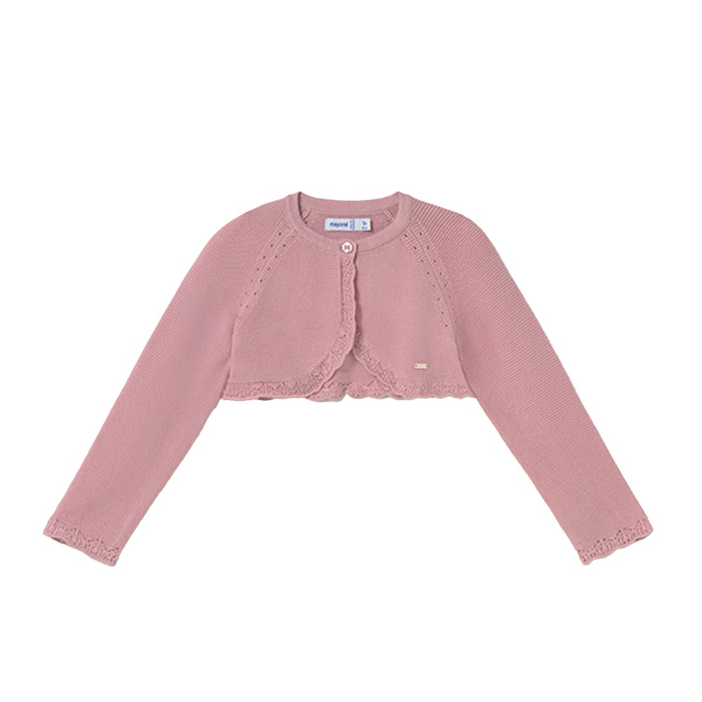 MAYORAL Cardigan rosa con...